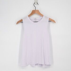 Calia by Carrie Underwood Everyday Tank Top Cotton Blend Light Purple Women's S